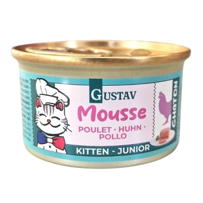 Picture of Gustav Mousse Cat Junior Chicken 85g